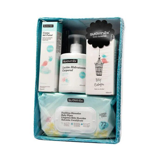 Picture of SUAVINEX CHILD COSMETIC BASKET FOR CHILDREN 4PCS - BOY